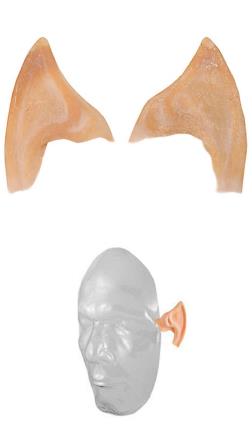 Conjunto de Orelhas Pontiagudas em Latex