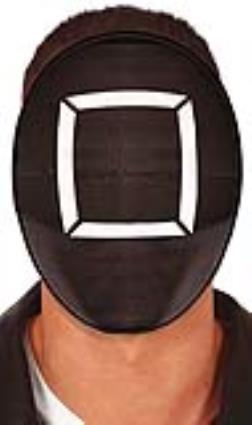 Squid Square PVC Game Mask