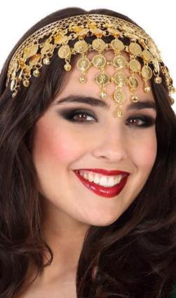 Diadema de Zíngara Dourada