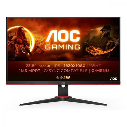 MONITOR LED AOC 23,8' 24G2SPU/BK