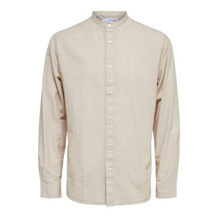 Selected Camisa De Manga Longa Regular New Linen China L Incense
