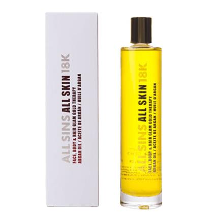 All Sins 18k Óleo Corporal Gold Therapy Argan 100ml One Size