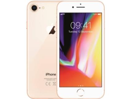 iPhone 8 APPLE (Recondicionado Grade A - 4,7'' - 256 GB - Dourado)
