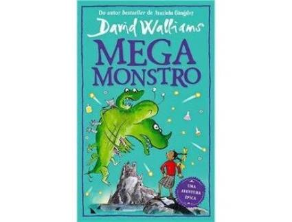 Livro Megamonstro de David Walliams (Português)