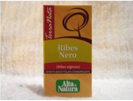 Suplemento Alimentar ALTA NATURA Terranata De Groselha Preta (60 comprimidos de 500mg)