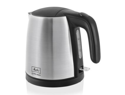 Melitta Prime Aqua Mini Chaleira Elétrica 1 L 2200 W Prateado