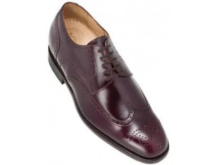 Sapatos com Salto Interno MASALTOS Atlanta Pele Homem (41 - Bordeaux)