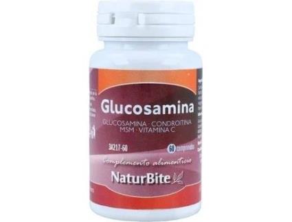 Suplemento Alimentar NATURBITE Glucosamina Condroitina Vitamina C (60 comprimidos)