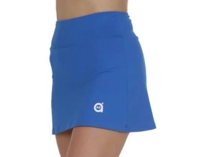 Saia para Mulher A40GRADOS SPORT & STYLE Fussion ocean Azul para Ténis ou Padel (L)