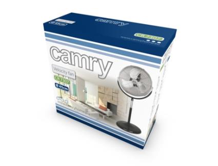 Camry Cr 7307 Ventoinha Preto Inox