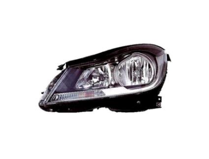 Farol Direito Mercedes W204 C Class 10>14 Mascara Preta
