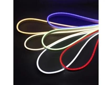 Fita Led Neon Flexível Ip65 500 Leds 12W/M 1200Lm/M 5 Metros
