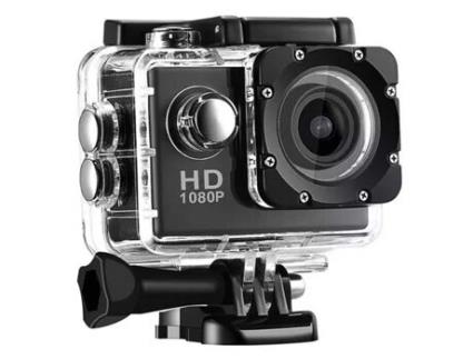 Câmara de Ação Fhd 1080P Preta