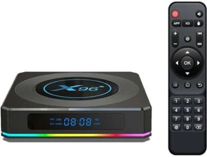 Box Android X96 X4 S905X4 (Android 11 - 64 GB - 4 GB RAM)