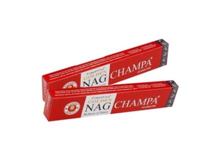 Incenso Sticks Nag Champa 2X15 gGolden Vijayshree