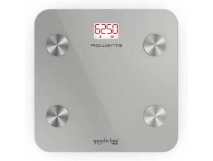 Balança Digital ROWENTA Goodvibes Life BR9600S1 (Peso máximo  160 kg - Bluetooth - Cinzento)