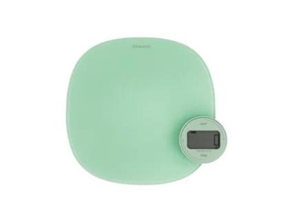 Brabantia Tasty+ Verde Balcão Redondo Balança de Cozinha Eletrónica