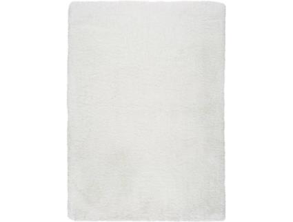 Tapete MATRIS Shaggy (Branco - 140x200 cm - Polipropileno)