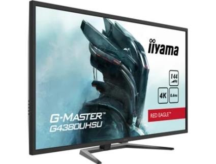 Iiyama G-Master G4380Uhsu-B1 Monitor de Ecrã 108 Cm 42.5' 3840 X 2160 Pixels 4K Ultra Hd Led Preto