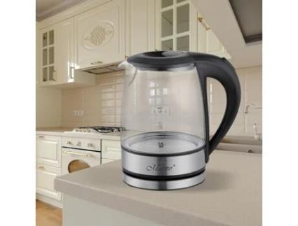 Feel-Maestro Mr062 Chaleira Elétrica 1.2 L 1630 W Preto Transparente