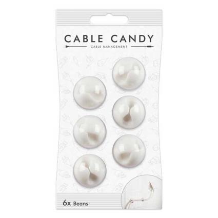 Cablecandy Organizador Cabo Beans One Size White