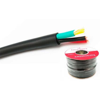 Euroconnex Rg 4525 100 M 59 Cctv Cabo One Size Black