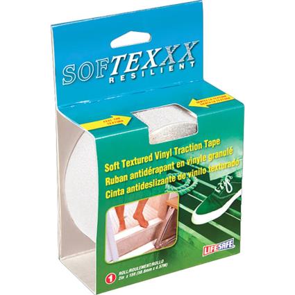 Incom Rolos Em Caixa De Fita Textured Resilient Traction 5.08 cm x 4.5 m White