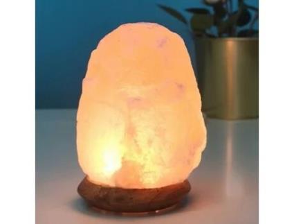 Lâmpada ZEN'ARÔME Himalaoa (Laranja - 7x7x12 cm - Cristal de Sal )