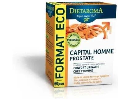 Óleo Essencial DIETAROMA Capital Homem - Prostata (120 cápsulas)