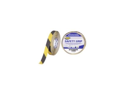 Fita Anti-Derrapante Amarela e Preta 50Mmx33M