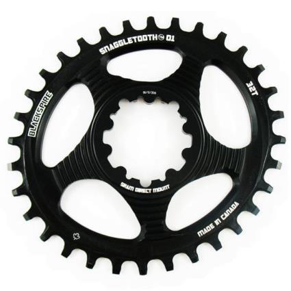 Blackspire Anel De Corrente Oval Sram Direct Mount Gxp 6 Mm Offset 30t Black