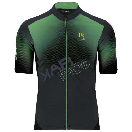 Karpos Camiseta De Manga Curta Jump XL Print 1 Ombre Blue / Green Fluo