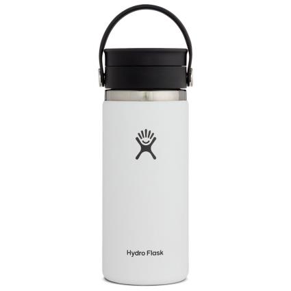 Hydro Flask Boca Larga Com Termo Flex Sip Lid 473ml One Size White