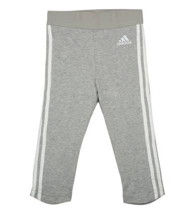 Adidas Leggings Ig 3 Stripes 68 cm Medium Grey Heather / White