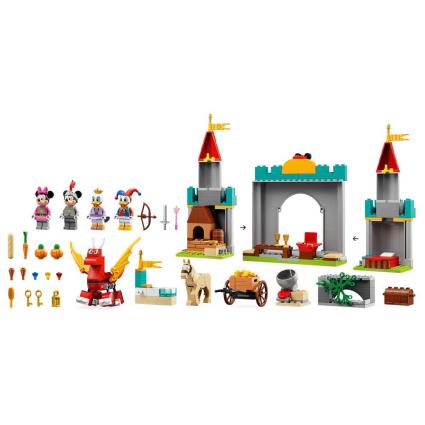 Lego Jogo De Construção E Seus Amigos: Advogados Do Castelo Mickey One Size Multicolor
