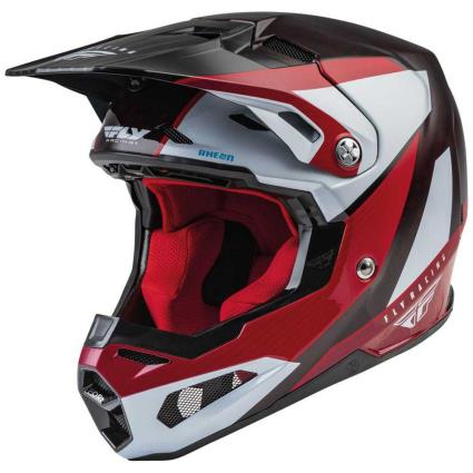 Fly Capacete Motocross Formula Crb Prime XS Red / White / Carbon