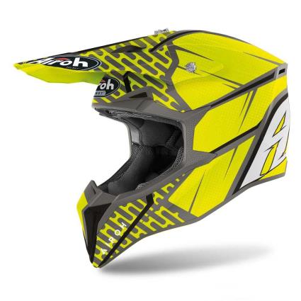 Airoh Capacete Motocross Wraap Idol M Anthracite Matt