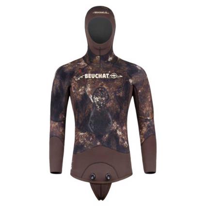 Beuchat Jaqueta Larga De Caça Submarina Rocksea 5 Milímetros XL Trigocamo