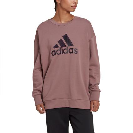 Adidas Suéter Future Icons Animal Print L Brown