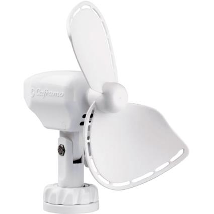 Caframo Ultimate 2 Velocidades Compactar 12v Fã Com Mais Leve Plugue One Size White