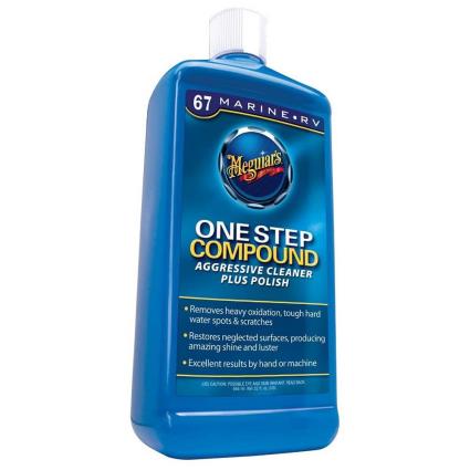 Meguiars Limpador De Superfícies Composto One Step 3.8l One Size Blue