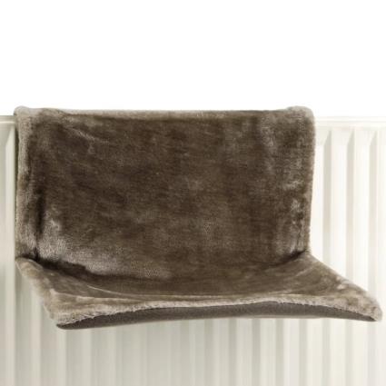 Beeztees 425598 Radiator Hammock 'SLEEPY' Grey