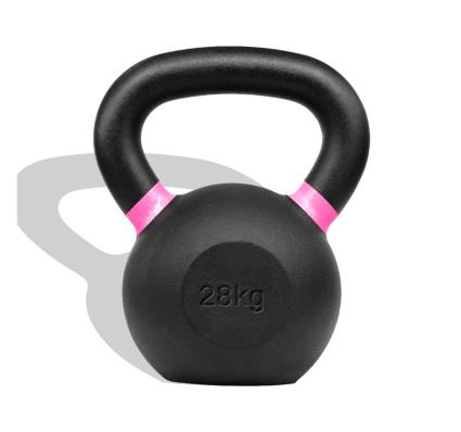 Kettlebell em ferro fitnessdigital - 28kg