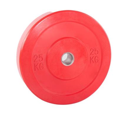 Disco olímpico Bumper fitnessdigital cor - 25kg