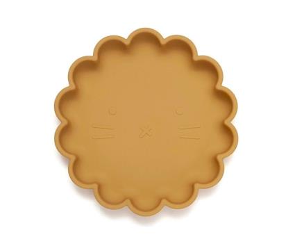 Prato com ventosa Lion Ocre