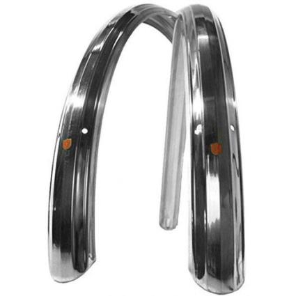 Velo Orange Protetor De Lodo Vo Zeppelin Polished 650b 52mm One Size Grey Silver
