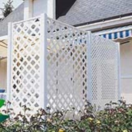Painel decorativo RIPADO PVC 100X200CM BRANCO