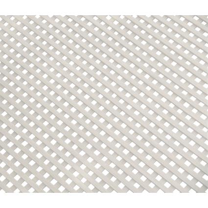 Painel decorativo FIXO PVC 100X200CM BRANCO