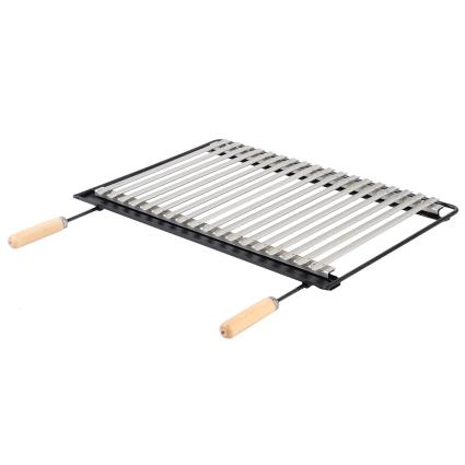 Grelha SIMPLES INOX 60X41CM