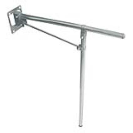 Suporte de apoio para sanita ABATÍVEL INOX MATE